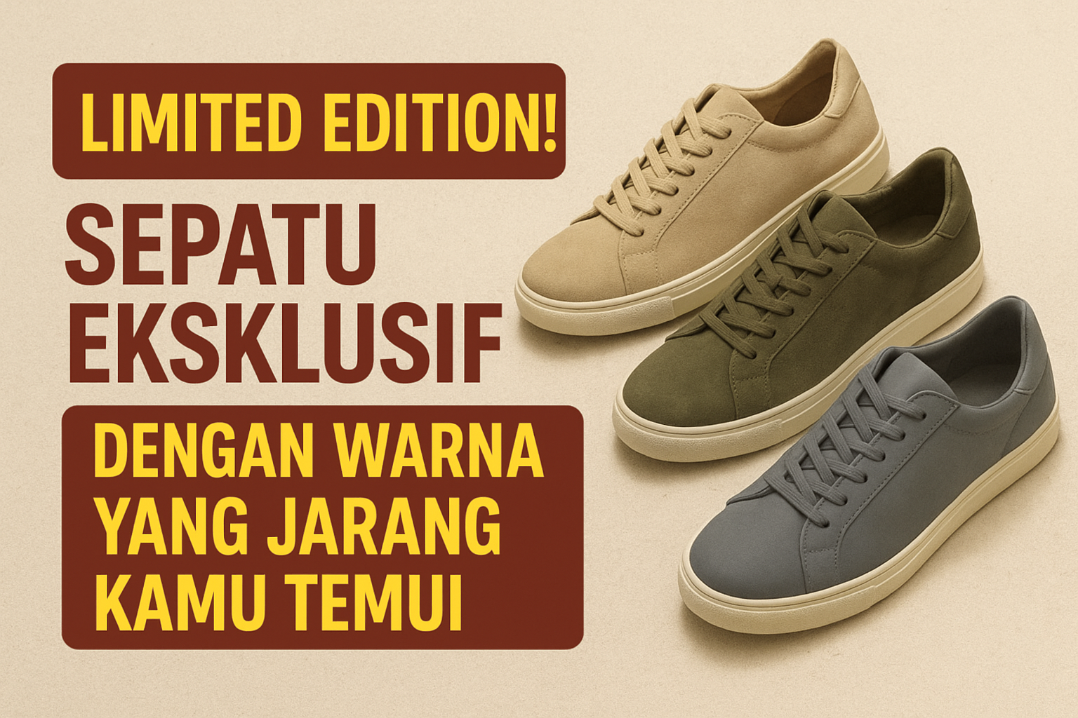 SEPATU LIMITED EDITION